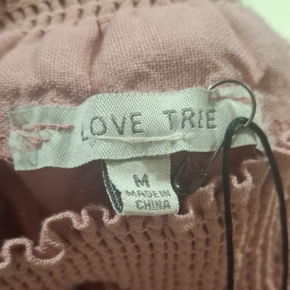 Love Tree Blush Pink Knit Pants - Picture 7 of 9